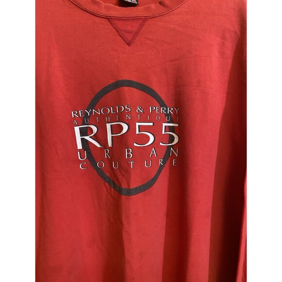 Vintage, RP55 Red, REYNOLDS & PERRY -USA Long Sleeve Shirt Men's XXL Pullover - Picture 7 of 11